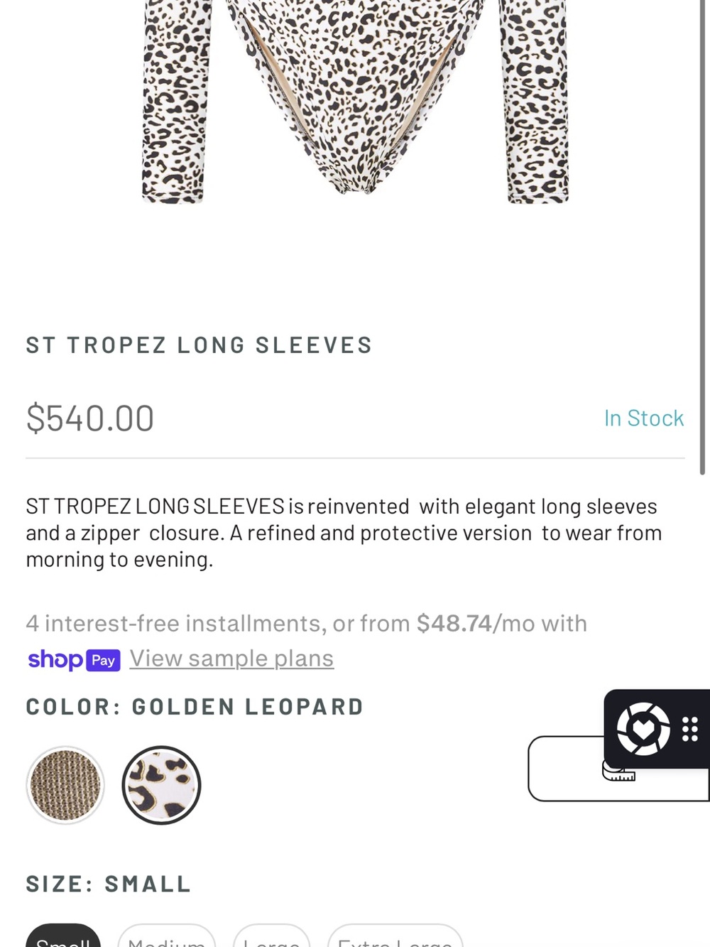 Margaux Sur Mer St Tropez Long One-Piece in Leopard Print - NEW - Picture 2 of 6